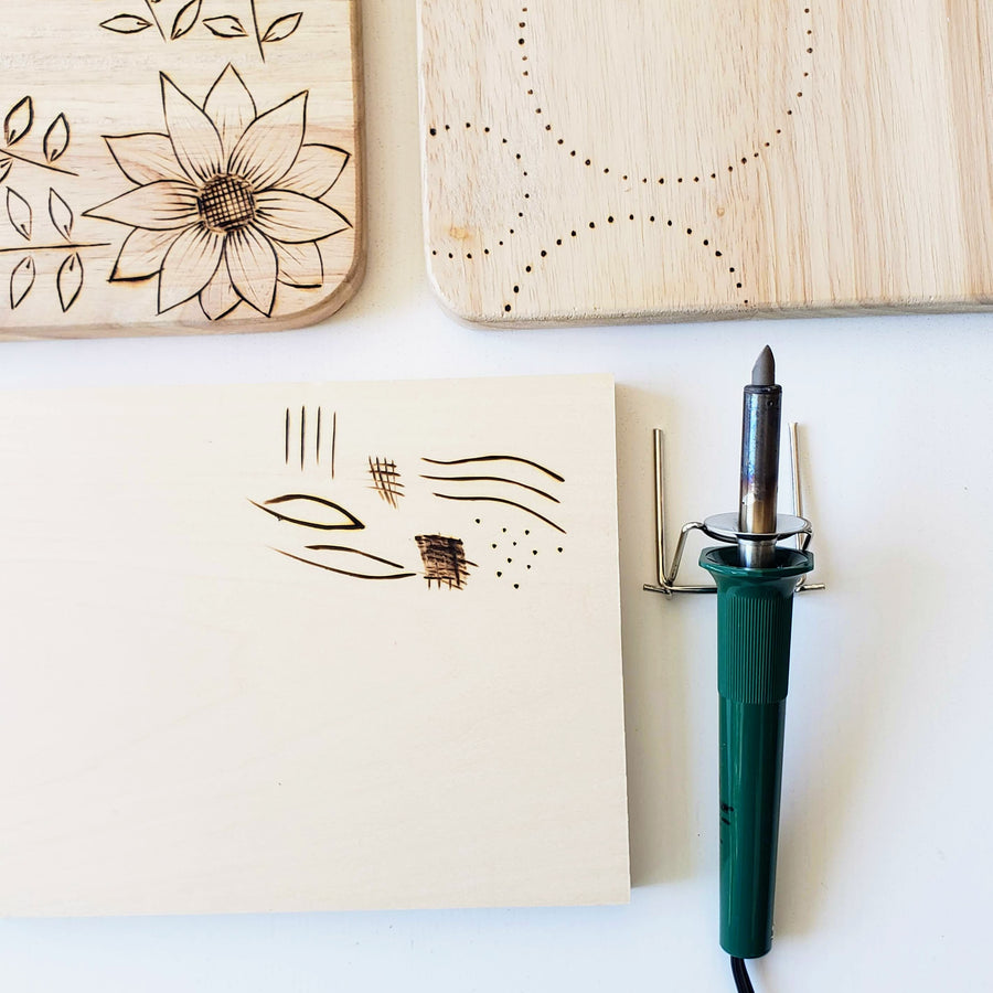 Make your mark with a pyrography wood burning kit - Gathered