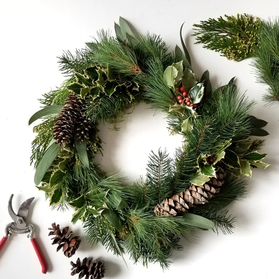 holiday wreath class portland
